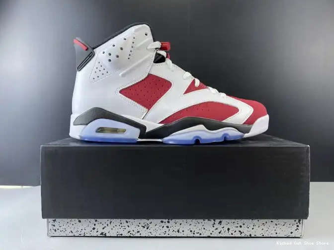 Kicked Out Shoe Store 384664-160 6 2014 JORDAN RETRO AIR 'CARMINE' 0517